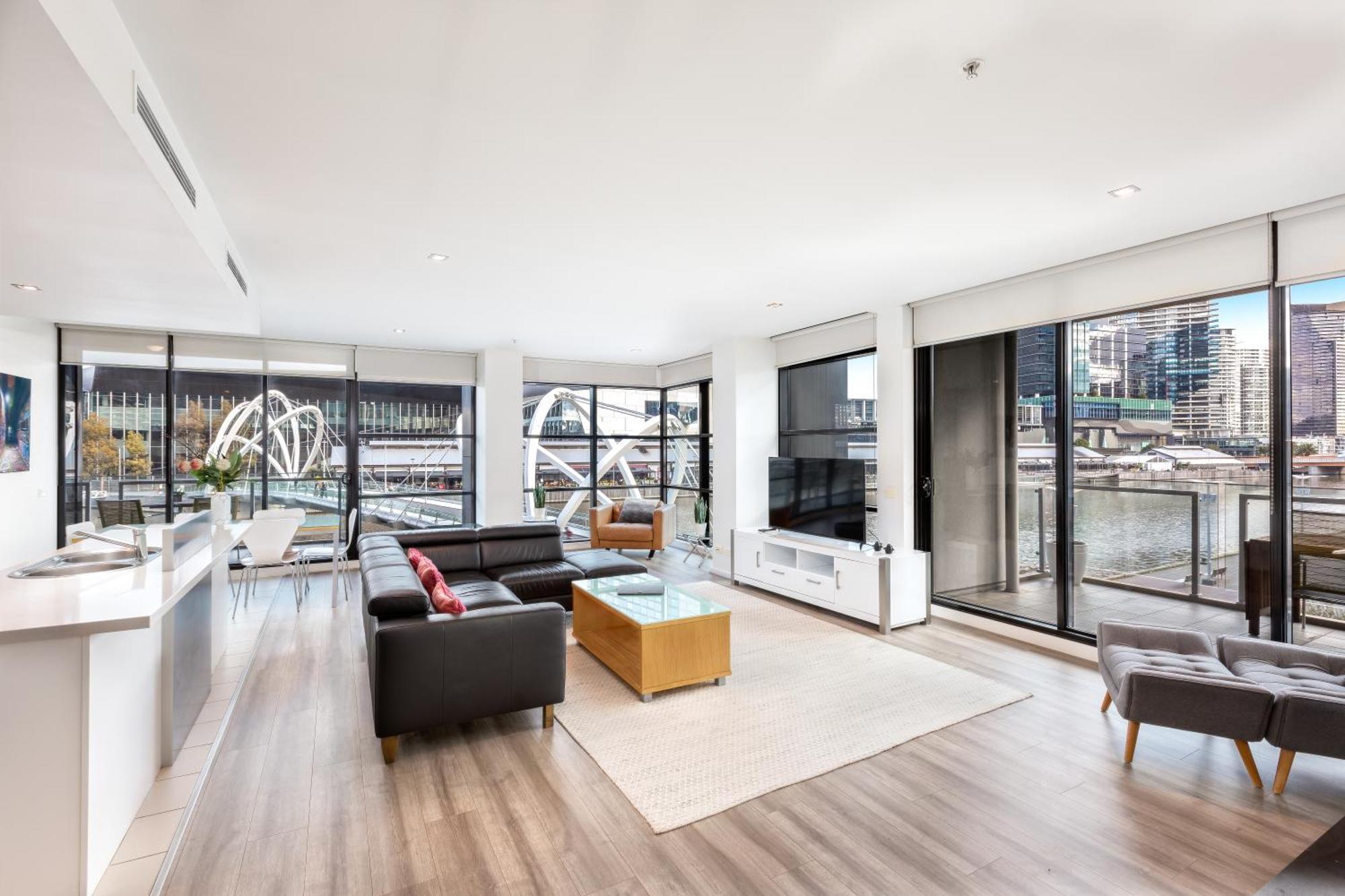 Waterfront Melbourne Apartments מראה חיצוני תמונה